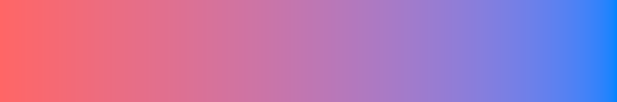 A gradient that interpolates between two colors in the LAB color space.